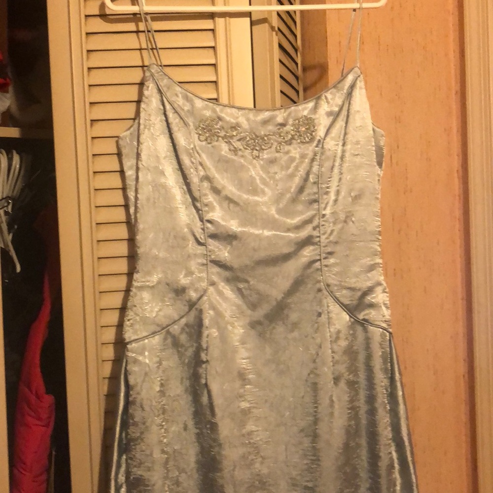 Evening Gown - circa 00s Powder Blue